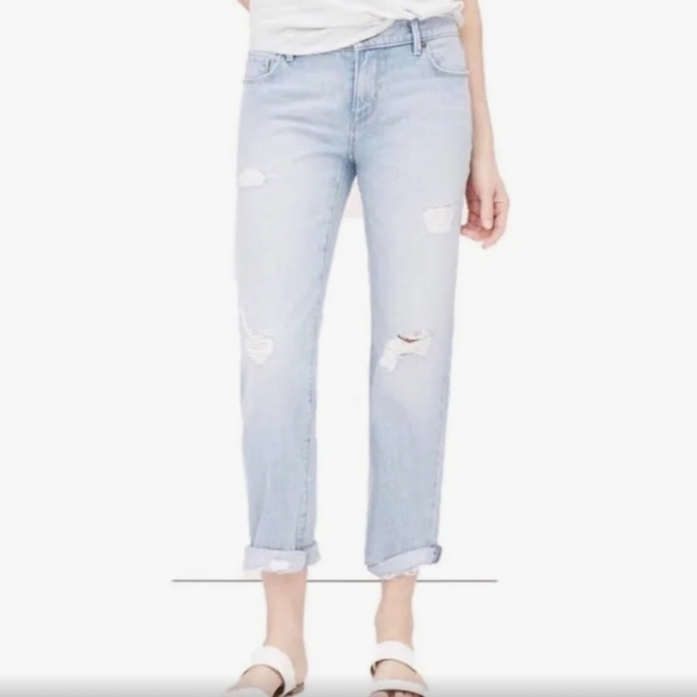 LOFT Light Blue Straight Leg Jeans